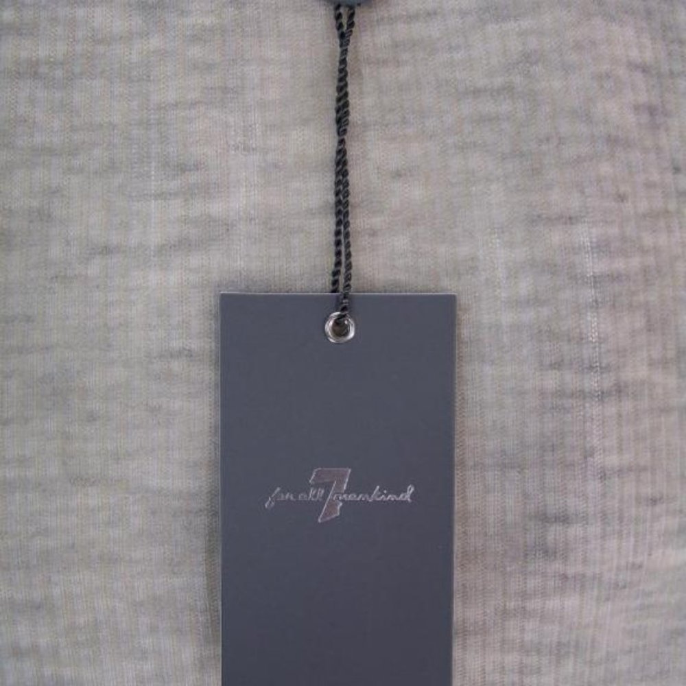 NWT 7 for all Mankind  Long Sleeve Top Tunic - Picture 6 of 8